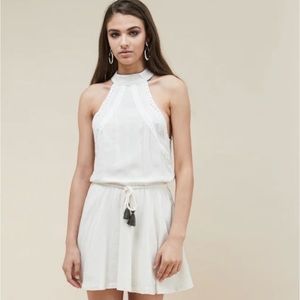 White dunes jumpsuit, worn once